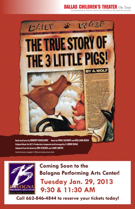 The True Story of the 3 Little Pigs